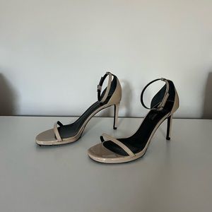 YSL NUDE HEELS